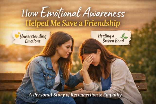 Emotional awareness saves friendships, fostering understanding and healing broken bonds.