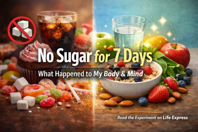 No sugar challenge health vs sweets no sugar for 7 days