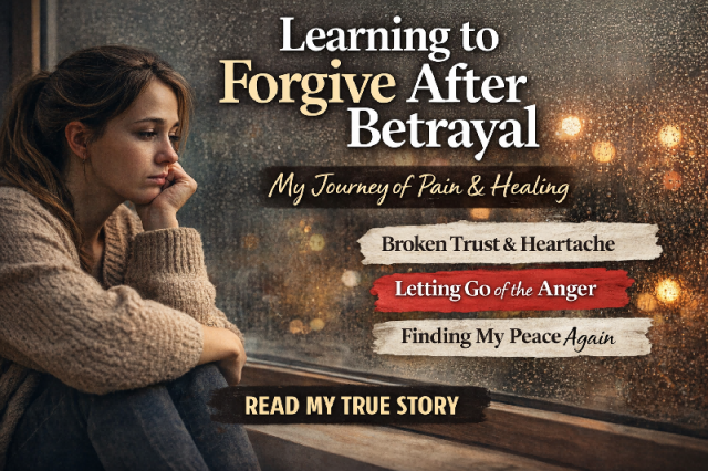 woman reflecting on betrayal and learning to forgive emotional healing concept
