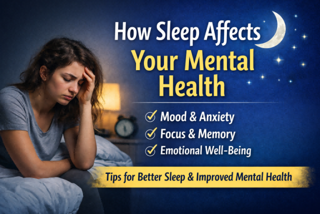 How sleep affects mental health and emotional well-being