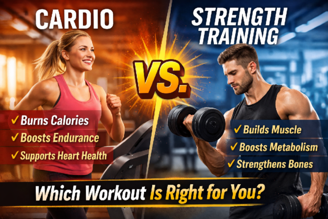 Cardio vs. strength training showdown Cardio vs. Strength Training: How to Choose the Best Workout