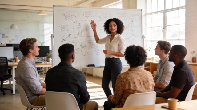 Chapter5-Building-Empire-Team-Meeting Chapter 5: Building an Empire - From Freelancer to Business Owner