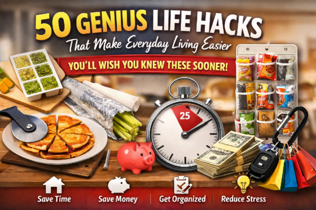 50 simple life hacks for daily life