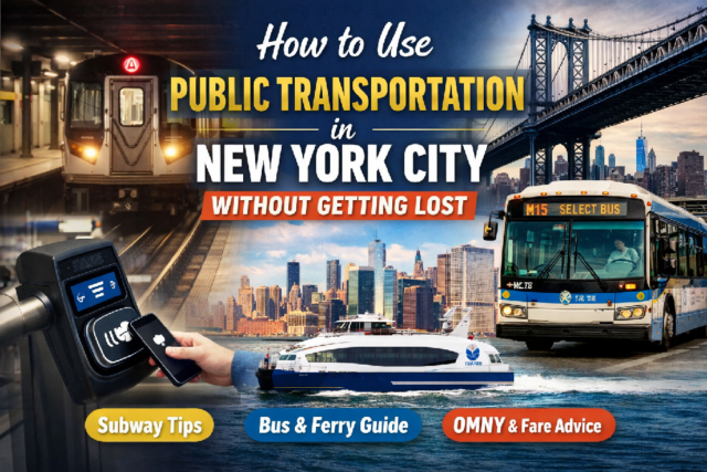 Navigating NYC public transport with ease NYC Public Transportation Guide for First-Time Visitors