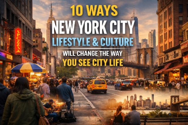 New York City skyline representing lifestyle and culture