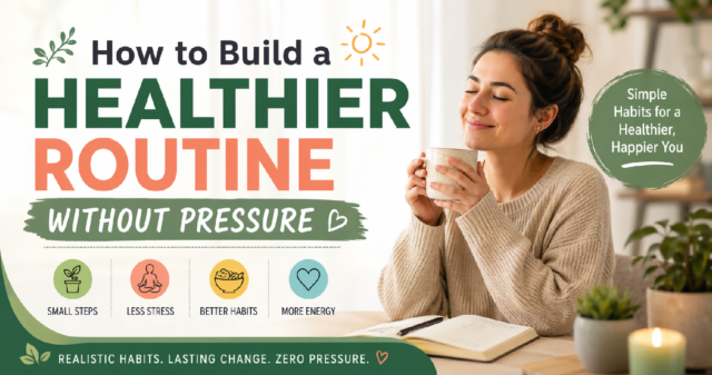 simple daily habits for a healthier life