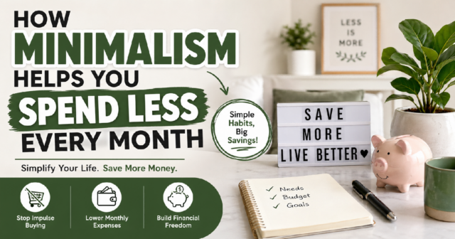 minimalist lifestyle to save money