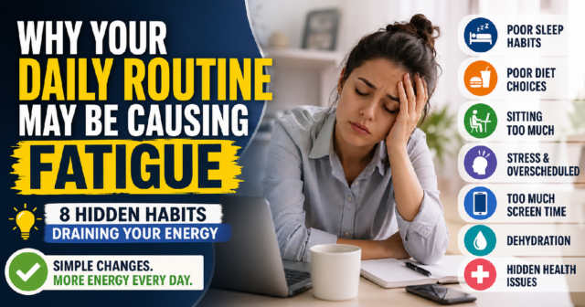 daily routine causing fatigue