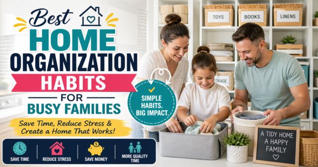 home organization ideas for families