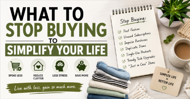 intentional spending habits