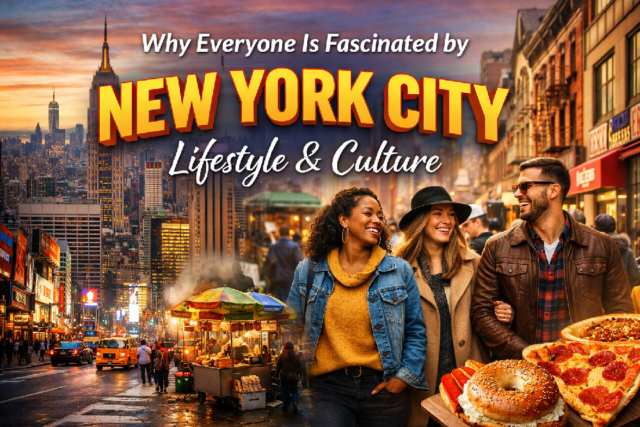 New York City skyline representing lifestyle and culture