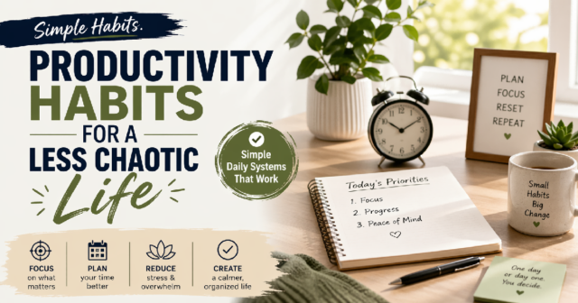 efficient daily routine