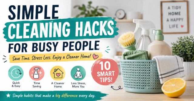 more time-saving home hacks