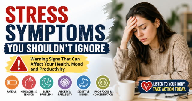 stress symptoms you shouldn’t ignore